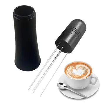 Kahve Karıştırıcı Espresso Kahve Sabotaj Paslanmaz Çelik İğneler Espresso Sabotaj Kahve Dağıtıcı Toz Leveler WDT Araçları