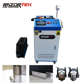 Lazer Temizleme Kaynak metal kesme makinesi Yüzey 3 in 1 Lazer Kaynakçı Raycus Max 1000W 1500W 2000W 3000W