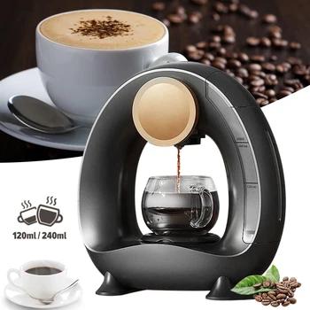 Taşınabilir Kahve Makinesi Espresso Kahve Makinesi Kahve Brewer Ev Ofis İçin Açık Seyahat Kamp Kahve Aksesuarları