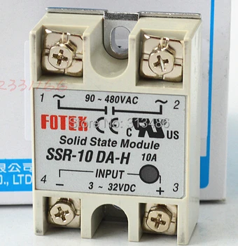 FOTEK SSR-10DA-H Üretici 10A ssr röle, giriş 3-32VDC çıkış 90-480vac