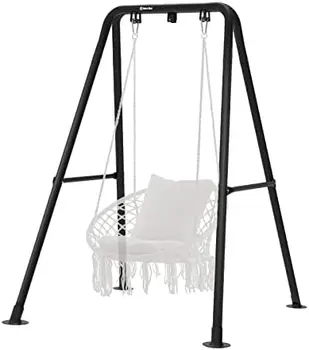 Hamak Sandalye Standı, Ağır Hizmet Tipi Çelik Hamak Standı, Açık Kapalı için çok Kullanımlı Salıncak Standı, Hamak Sandalye dahil değildir\u2026 (W