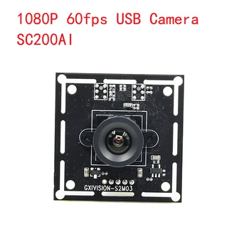 1080p 60fps USB Kamera Modülü SC200AI ,1920x1080 HD Webcam Toplantı Video Canlı Yayın PC Dizüstü Android UVC Sürücü Ücretsiz