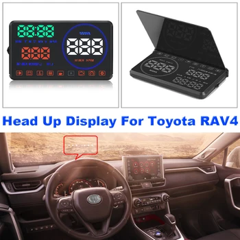 Araba Aksesuarları Head Up Display Toyota RAV 4/RAV4 XA40/XA50 2013-2018 2019 2020 Oto Elektronik HUD Sürüş Hız Alarmı