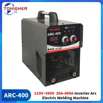Inverter Arc Kaynak Makinesi 110 V 220 V 380 V-560 V Geniş Gerilim Taşınabilir Endüstriyel Sınıf Elektrik Kaynakçı IGBT 20A-400A