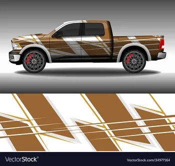 Pikap Çıkartması Araba Grafik Çıkartması Tam Vücut Yarış Vinil Wrap Araba Tam Wrap Sticker Dekoratif Araba Çıkartması Uzunluğu 400cm Genişlik 100cm