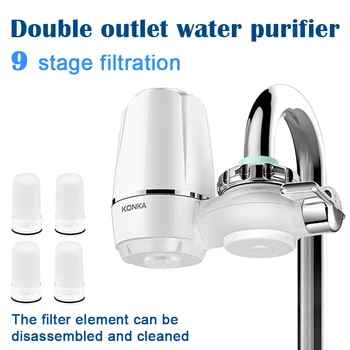 Mutfak musluk filtresi duş filtresi içme suyu musluk su damıtma cihazı su tasarrufu için su bariyeri su arıtıcısı