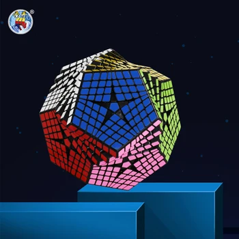 SENGSO Megaminx 8x8 Hız Küp Sticker (Siyah ve Beyaz) Sihirli Küp Rubick Meslek Bulmaca Yüksek Kaliteli çocuk stres oyuncakları