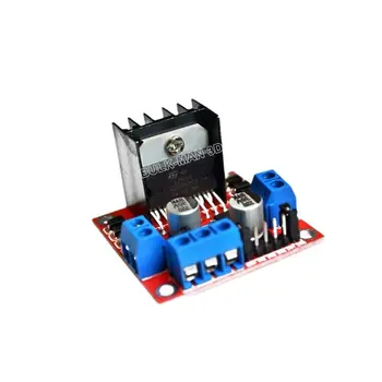 Çift H Köprü DC step motor sürücü Kontrol devre kartı modülü L298N Arduino için Akıllı Araba Robot Yüksek Güç