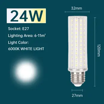Led ışık Ampul E27 E14 mısır rengi lamba led ışık 10W 20W 24W yatak odası için lamba Oturma Odası Dekoratif Aydınlatma ampul ışık Başucu Lambası
