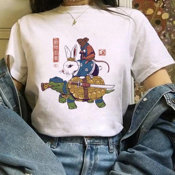 T-Shirt Trend 90s Moda Rahat Desen Giyim Kadın Yaz Kısa Kollu Eğlenceli çok yönlü tişört Üst Kadın baskılı tişört
