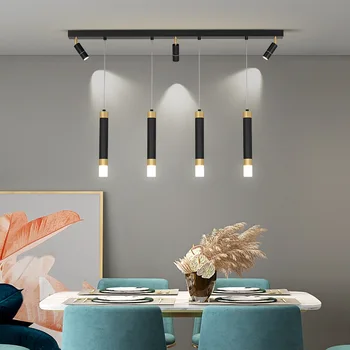Modern yaratıcı spot LED kolye ışık için uygun restoran, Bar ve ev dekorasyon ışıklandırma armatürleri avize