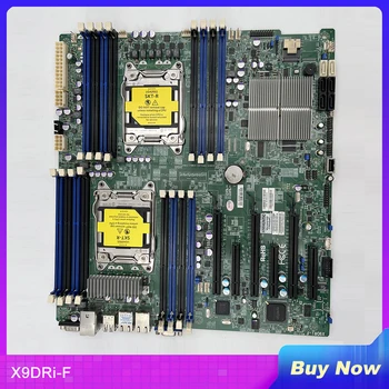 X9DRı-F İçin Supermicro sunucu ana kartı LGA2011 E5-2600 V1 / V2 Aile ECC DDR3 8x SATA2 ve 2x SATA3 Bağlantı Noktaları