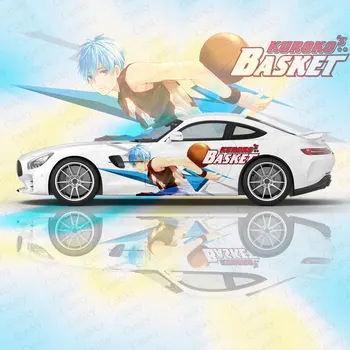 Kuroko Basketbol Anime Araba Vücut Çıkartmaları Anime Itasha Araba Yan çıkartma Araba Vücut Sticker Araba Vücut Dekorasyon Çıkartmaları