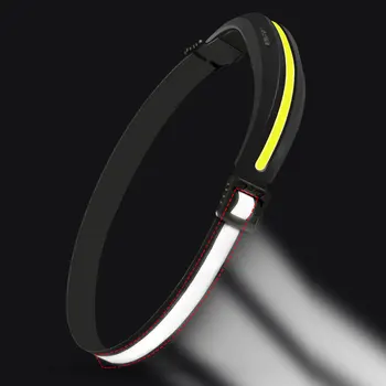 Taşınabilir güçlü açık kafa ışık ABS + LED profesyonel yürüyüş aydınlatma el feneri aracı aksesuar koşu için