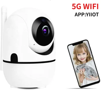 5G WİFİ 10 P kablosuz ip kamera Wifi 360 güvenlik kamerası Mini Pet Video Gözetim Kamera İle Wifi bebek izleme monitörü 1080 P Akıllı Ev