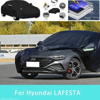 Hyundai LAFESTA Açık Koruma Tam Araba Kapakları Kar Örtüsü Güneşlik Su Geçirmez Toz Geçirmez Dış Araba aksesuarları