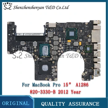 Dizüstü bilgisayar A1286 Anakart Apple MacBook Pro 15.4 için 