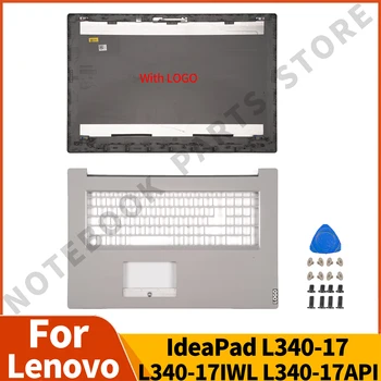 Orijinal Yeni Laptop Parçaları İçin Lenovo IdeaPad L340-17 L340-17IWL L340-17API LCD Case Arka / Palmrest Durumda / Alt Kasa FG740 Gümüş
