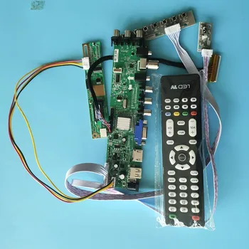 Kiti LQ154K1LB1C/LQ154K1LB1CY Dijital HDMI Paneli 1 CCFL LCD uzaktan DVB-T Denetleyici kurulu TV VGA USB AV 30pin 1280X800 15.4
