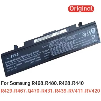100 % Orijinal 4400mAh Samsung AA-PB9NC6B R428 R440 R429 R467 Q470 R431 R439 RV411 RV420 R468 R480 dizüstü pil