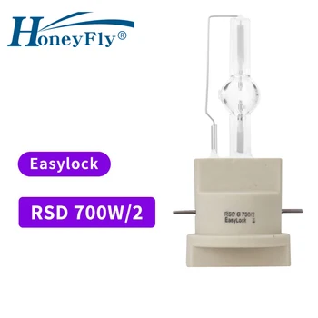 HoneyFly Metal Halojenür Dysprosium Lamba MSR RSD 700W Easylock Tek Uçlu Ampul Kapsül Değiştirme HTI 700W / 75 / P50