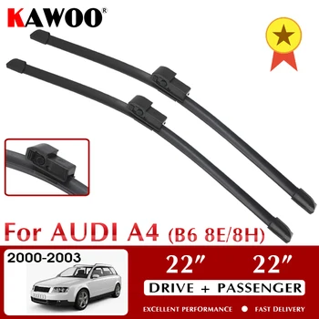 KAWOO Silecek Ön araba sileceği Bıçakları Audi A4 B6 8E/8H Ekim 2000-Kasım. 2003 Ön Cam Ön Cam 22