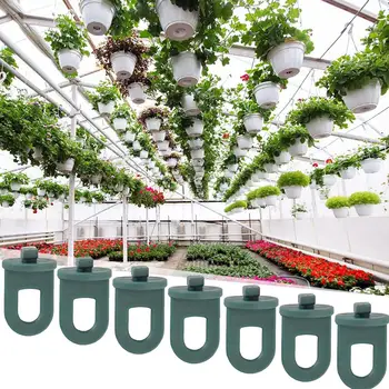 Sabit Halka Tokaları 50 Adet Dayanıklı Sağlam Çapaksız Bitki Sebze Aşılama Destek Raptiye Bahçe Malzemeleri