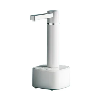 Otomatik su sebili Elektrikli Su Pompası Standı ile USB Şarj 3 Vitesli Akıllı su pompalı dağıtıcı Beyaz