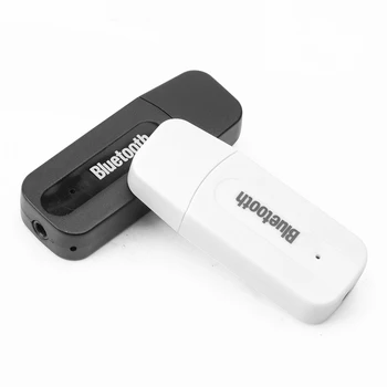 3.5 mm USB Adaptörü araba hoparlörü Kablosuz Ses bluetooth uyumlu 4.0 Sopa 3.5 mm Kablosuz ses kablosu Alıcısı