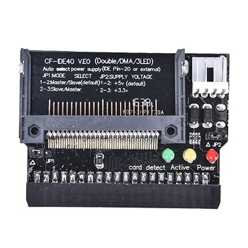 Kompakt Flaş CF 3.5 Dişi 40 Pin IDE Önyüklenebilir Adaptör Dönüştürücü Kartı