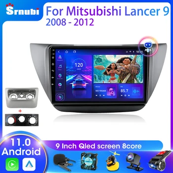 Srnubı 2Din Android 11 Araba Radyo Mitsubishi Lancer için 9 2000-2010 Multimedya Oynatıcı 4G WİFİ Navigasyon Carplay DVD Kafa Ünitesi