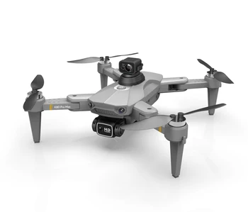 K80 PRO MAX 8K Çift Kamera Engellerden Kaçınma 1.2 KM Uzun Menzilli Profesyonel Fırçasız Drone ile HD Kamera ve GPS