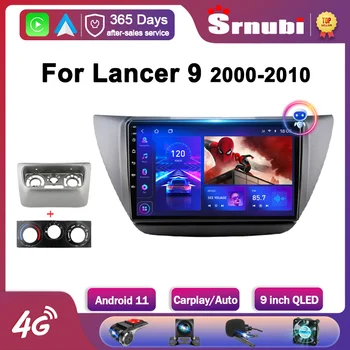 Srnubı Android 12.0 Araba Radyo Mitsubishi Lancer 9 2000-2010 Multimedya Video Oynatıcı 2Din 4G Navigasyon Carplay DVD Kafa Ünitesi