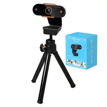 Web Kamera Ayarlanabilir 1080P HD Mini USB Kamera Ayarlanabilir Dizüstü Kamerası Çevrimiçi Sınıflar İçin Video Konferanslar Ve Canlı Yayınlar