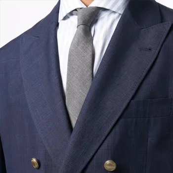 E1373-Erkek takım elbise dört mevsim rahat iş gevşek ceket