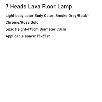 Modern Yaratıcı Lav Zemin Lambası Akrilik LED büyük boy aydınlatma armatürü Oturma Odası Başucu Lambası Ev Masa Lambası ve Zemin lambası