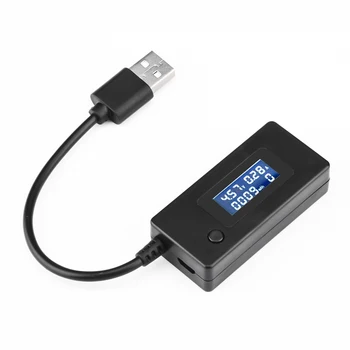 USB Akım gerilim doktoru Amper Şarj Kapasitesi Ölçer Cihazı Multimetre Test Hızı Şarj Kabloları Kapasitesi Cep Telefonu