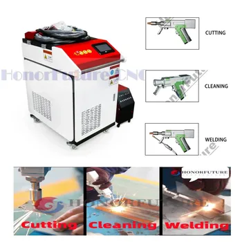 El Tipi Lazer Temizleme Makinesi Pas Temizleme Temizleme Makinesi 1000W