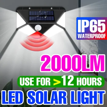 IP65 Su Geçirmez Spot Güneş led ışık dış Duvar Lambası 20W Güneş Led Reflektör Dış Sokak Lambası bahçe lambası Fikstür