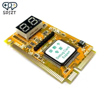 Çok fonksiyonlu 3 İn1 Hata Ayıklama Kartı Uzman Mini PCI PCI-E LPC PC Laptop Analiz Cihazı Teşhis Sonrası Test Kartı Parçası 5 * 3cm