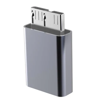 Mikro B USB C 3.0 Erkek C Tipi dişi adaptör Tip-C USB3. 0 Mikro B Konektörü harici sabit disk Disk HDD Kablosu