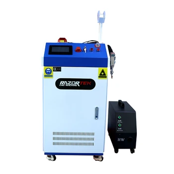 Çin popüler profesyonel endüstriyel ekipman 2000w 3'ü 1 arada fiber lazer kaynak kesme temizleme makinesi