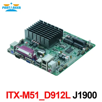 ITX - M51_D912L Intel J1900 İşlemci X86 Bay trail Mini ITX Anakart Gigabit Ethernet ile