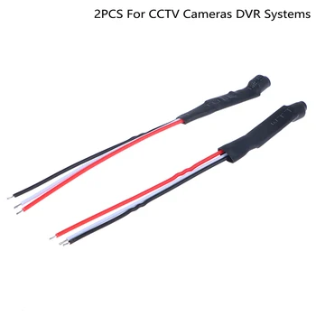 Mİni CCTV Yüksek Duyarlı Mikrofon Güvenlik Kamera Ses Mikrofon DC Güç Kablosu Geniş Mikrofon kapalı devre kameralar DVR Sistemleri